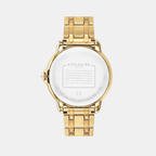 Coach Women Round Silver watch