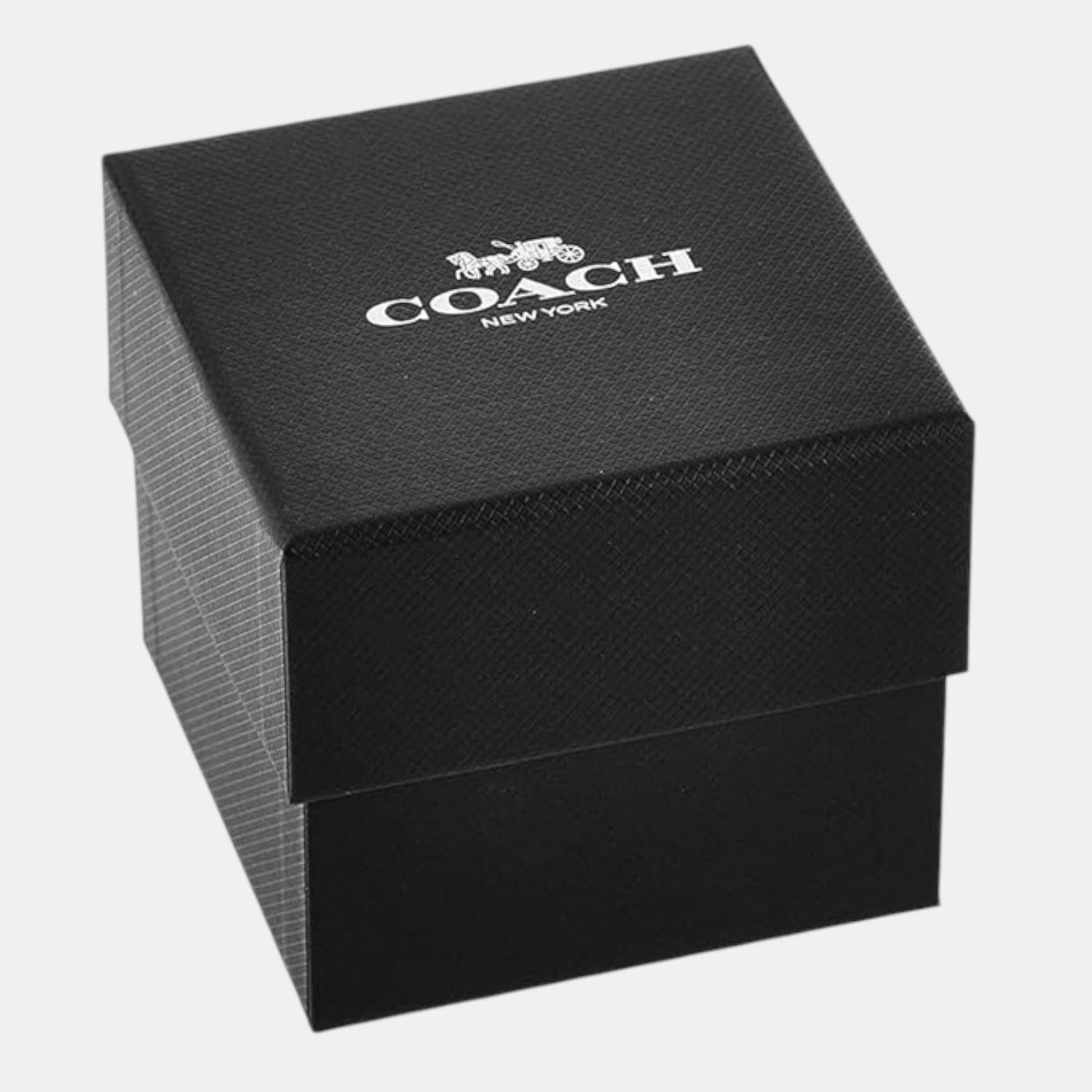 Cary Women Quartz Silver Mother Of Pearl Dial Analog Stainless Steel Watch 14503830