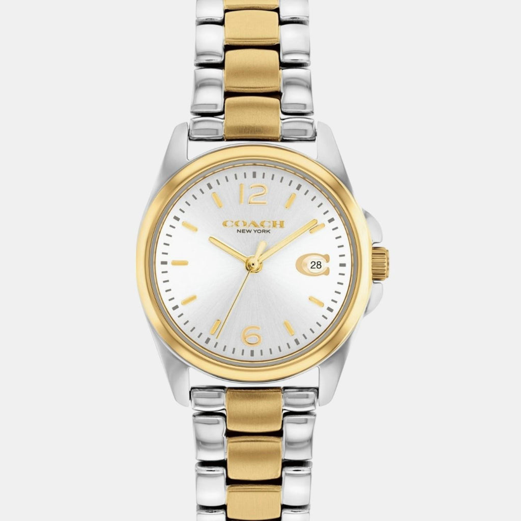 Greyson Women Quartz Silver & White Dial Analog Stainless Steel Watch 14503909