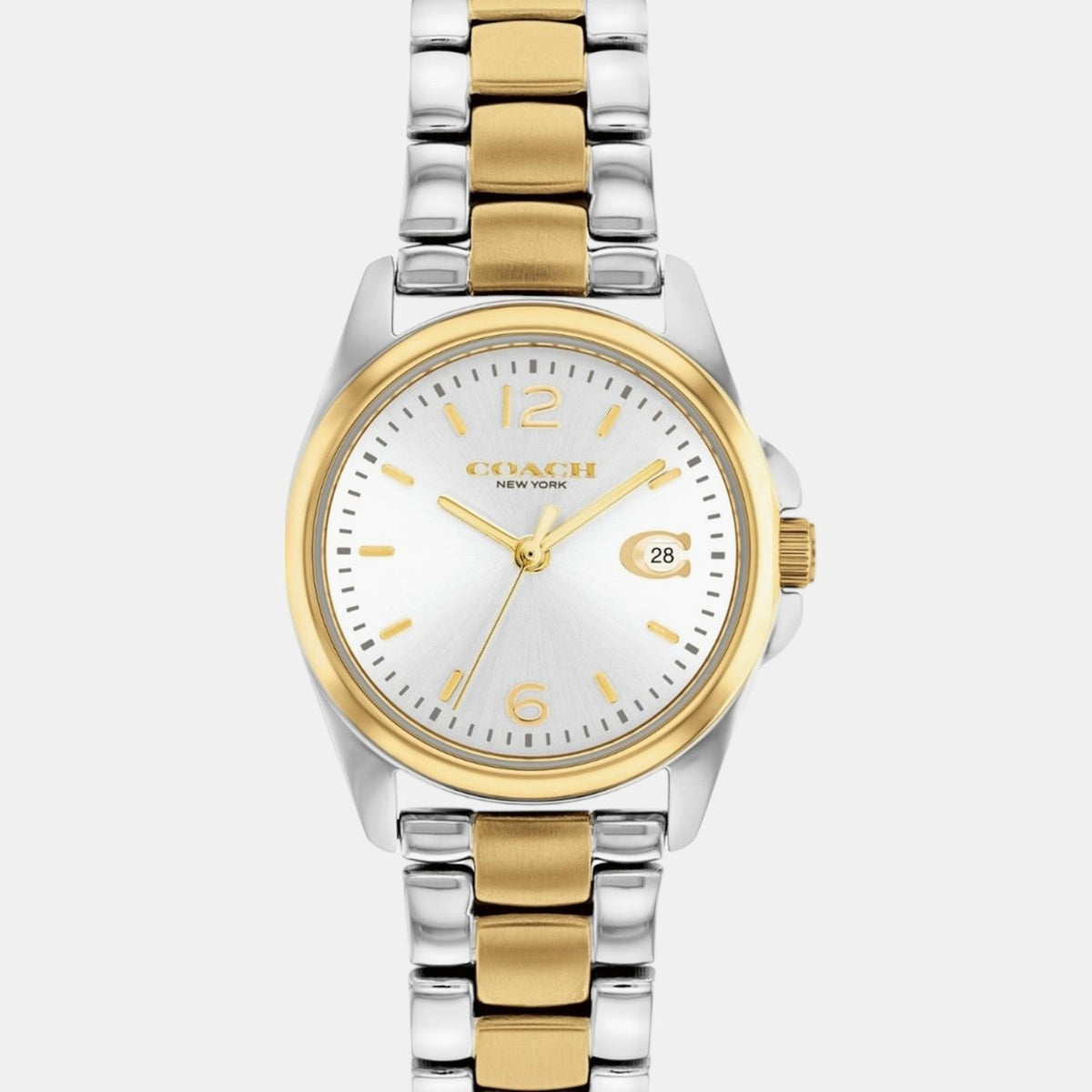 Greyson Women Quartz Silver Dial Analog Stainless Steel Watch 14503909
