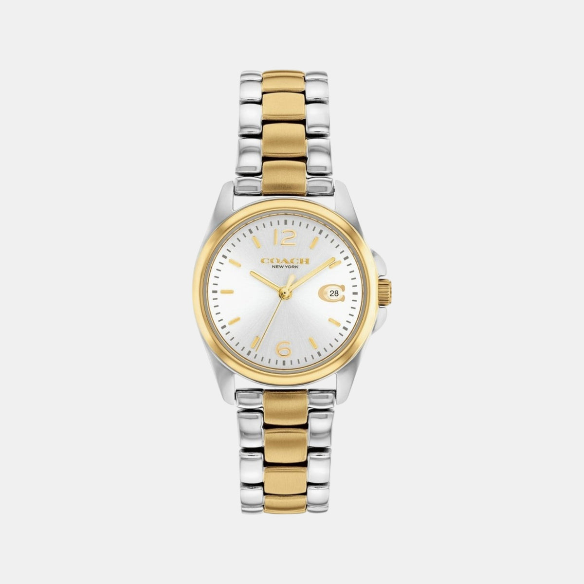 Greyson Women Quartz Silver Dial Analog Stainless Steel Watch 14503909