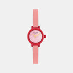 Gracie Women Quartz Pink Dial Analog Calf Watch 14503991