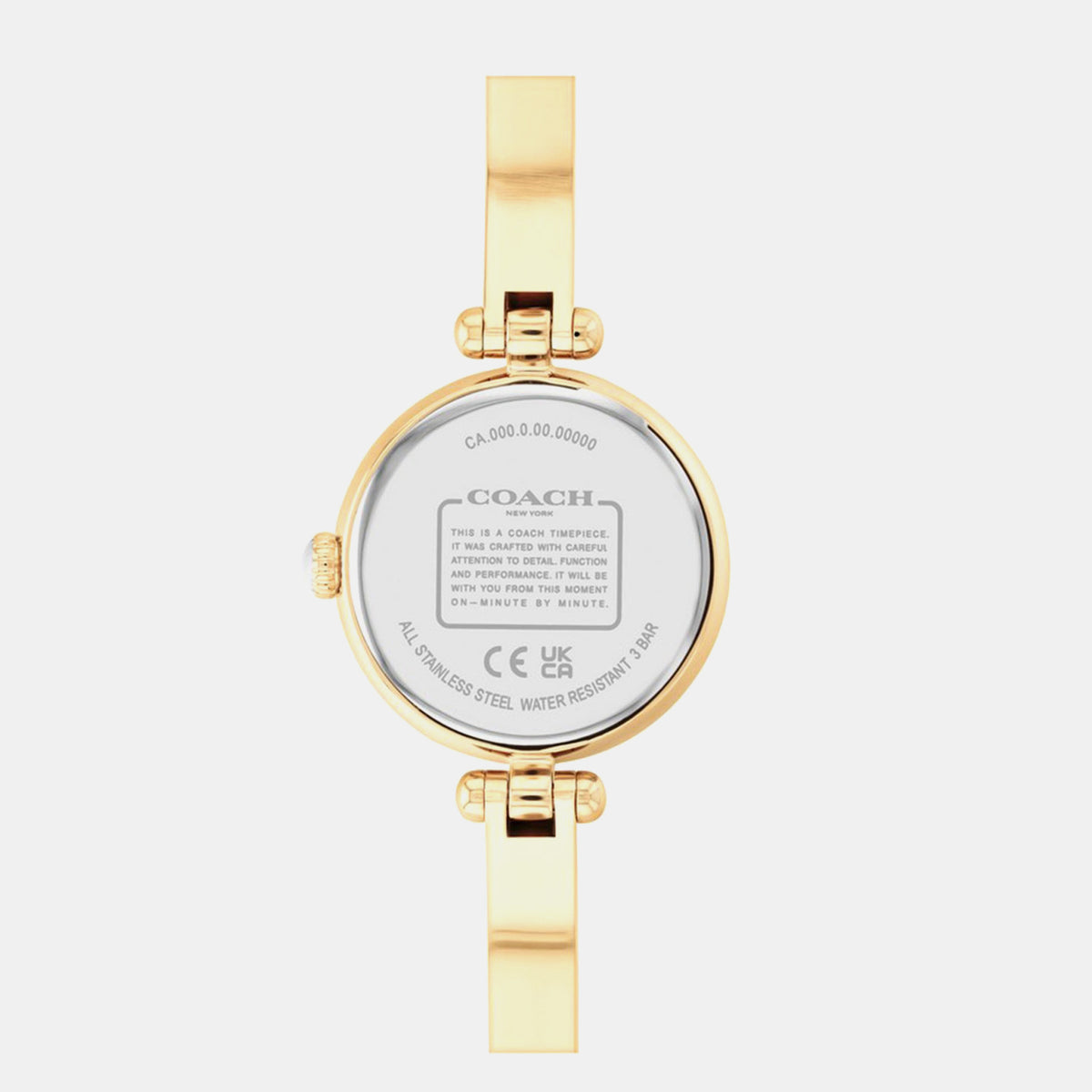 Cary Women Quartz Mother Of Pearl Dial Analog Stainless Steel Watch 14504006