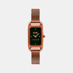 Cadie Women Quartz Green Dial Analog Stainless Steel Watch 14504034