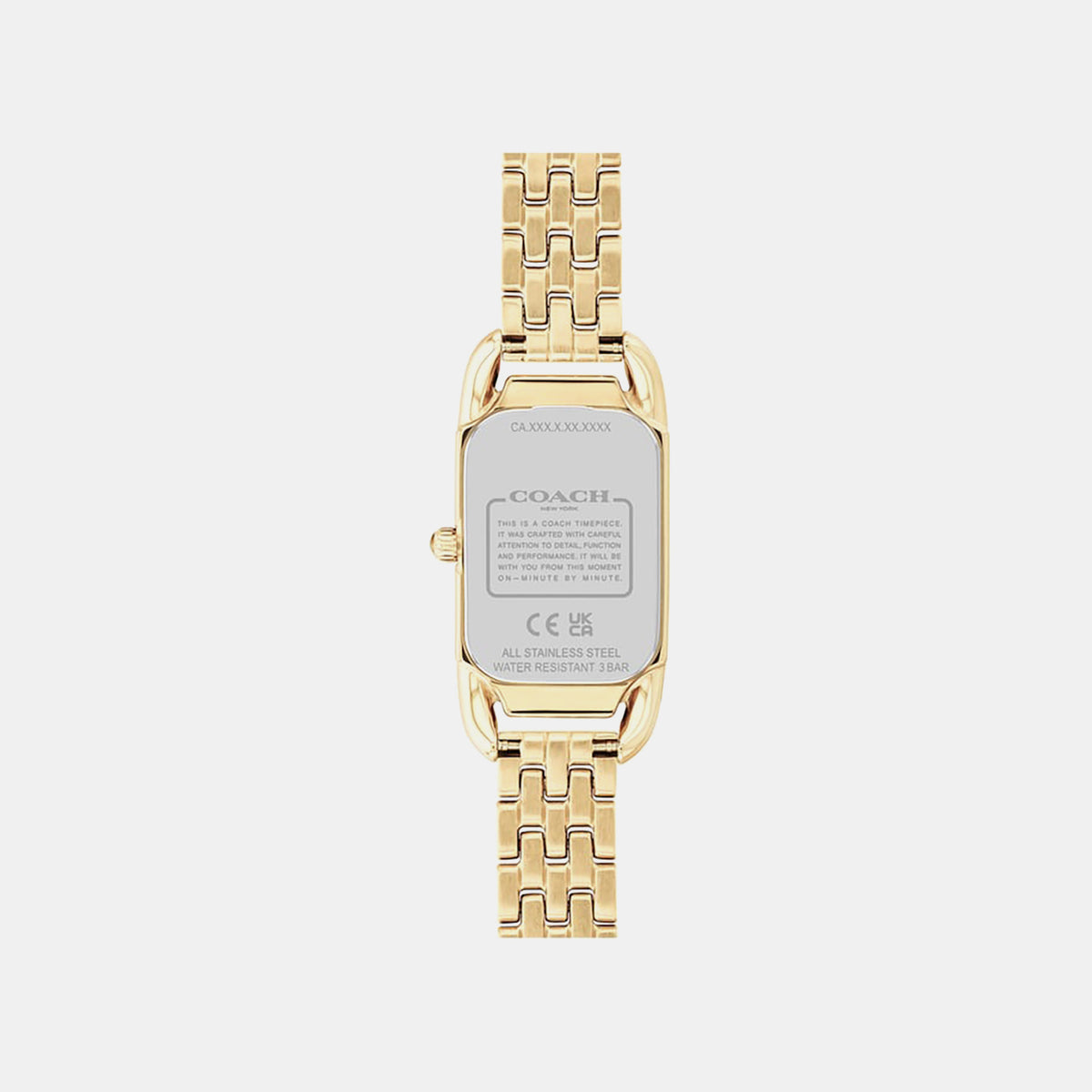 Cadie Women Quartz White Dial Analog Stainless Steel Watch 14504036