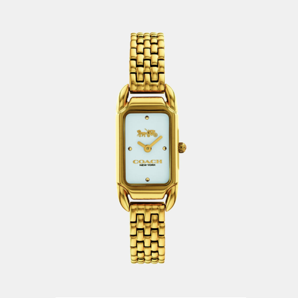 Cadie Women Quartz Silver White Dial Analog Stainless Steel Watch 14504036