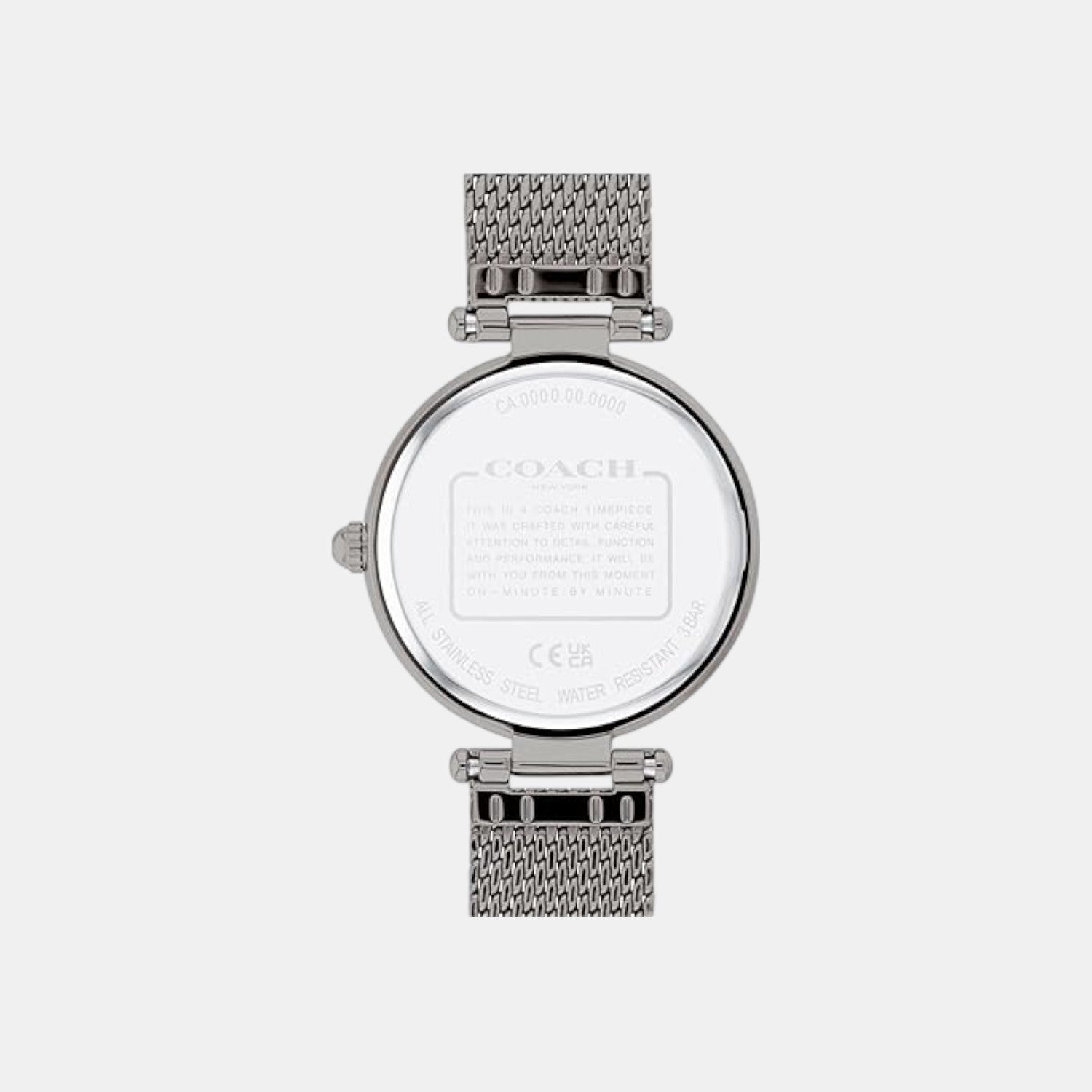 Park Women Quartz Grey Dial Analog Stainless Steel Watch 14504099