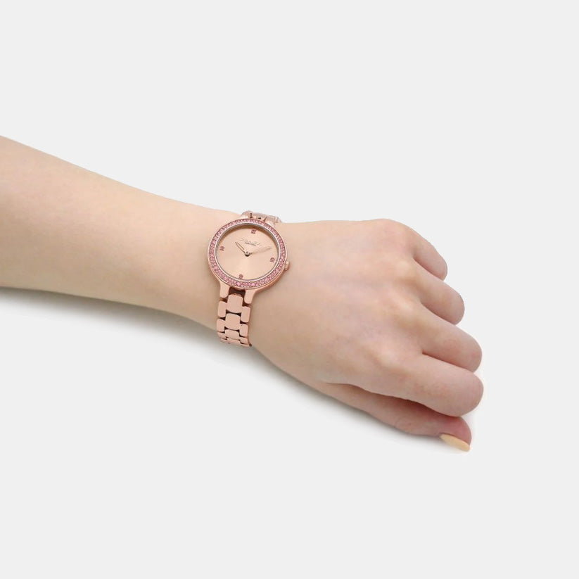 Coach Stainless Steel Round watch