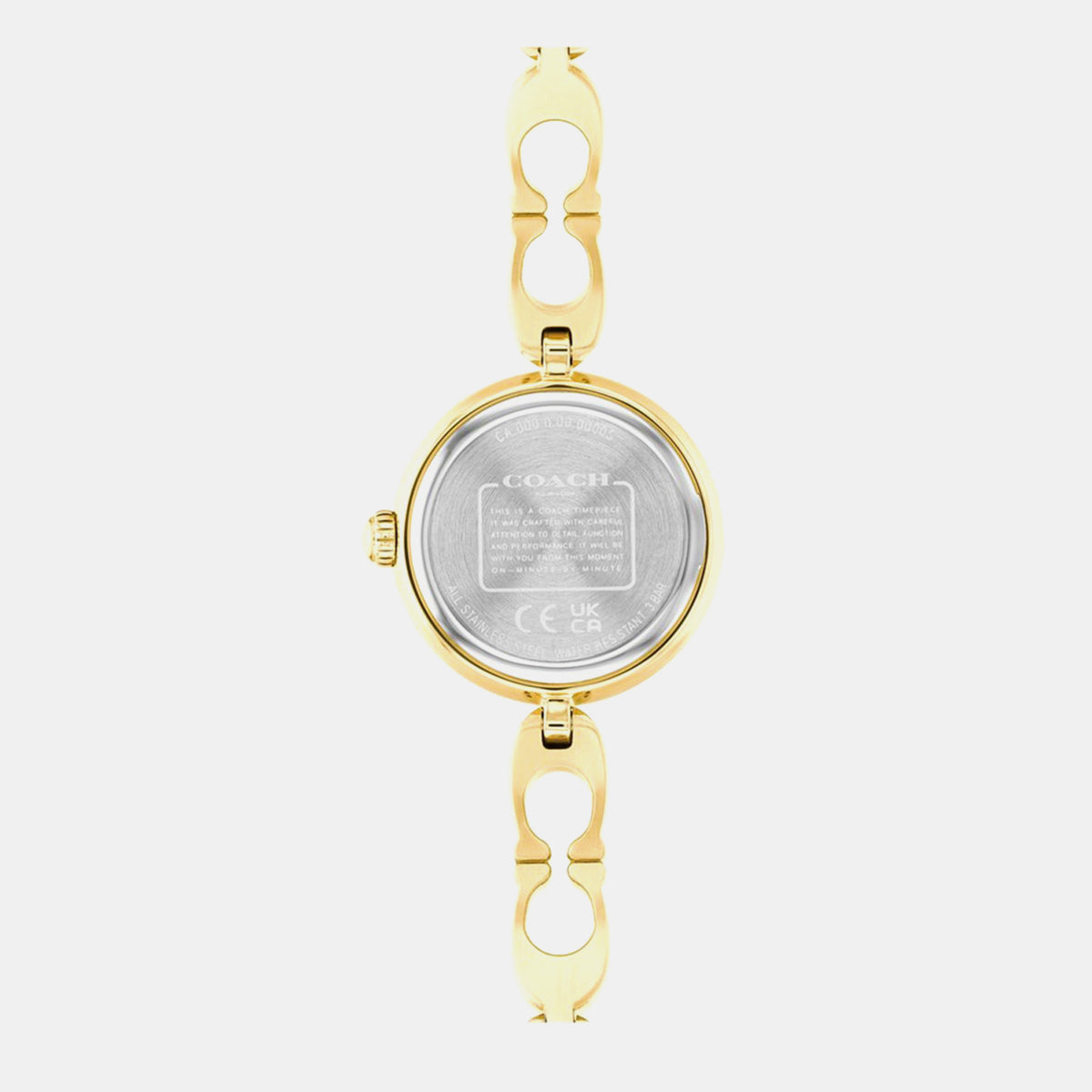 Gracie Women Quartz White Dial Analog Stainless Steel Watch 14504129