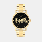 Coach Round Black Analog watch