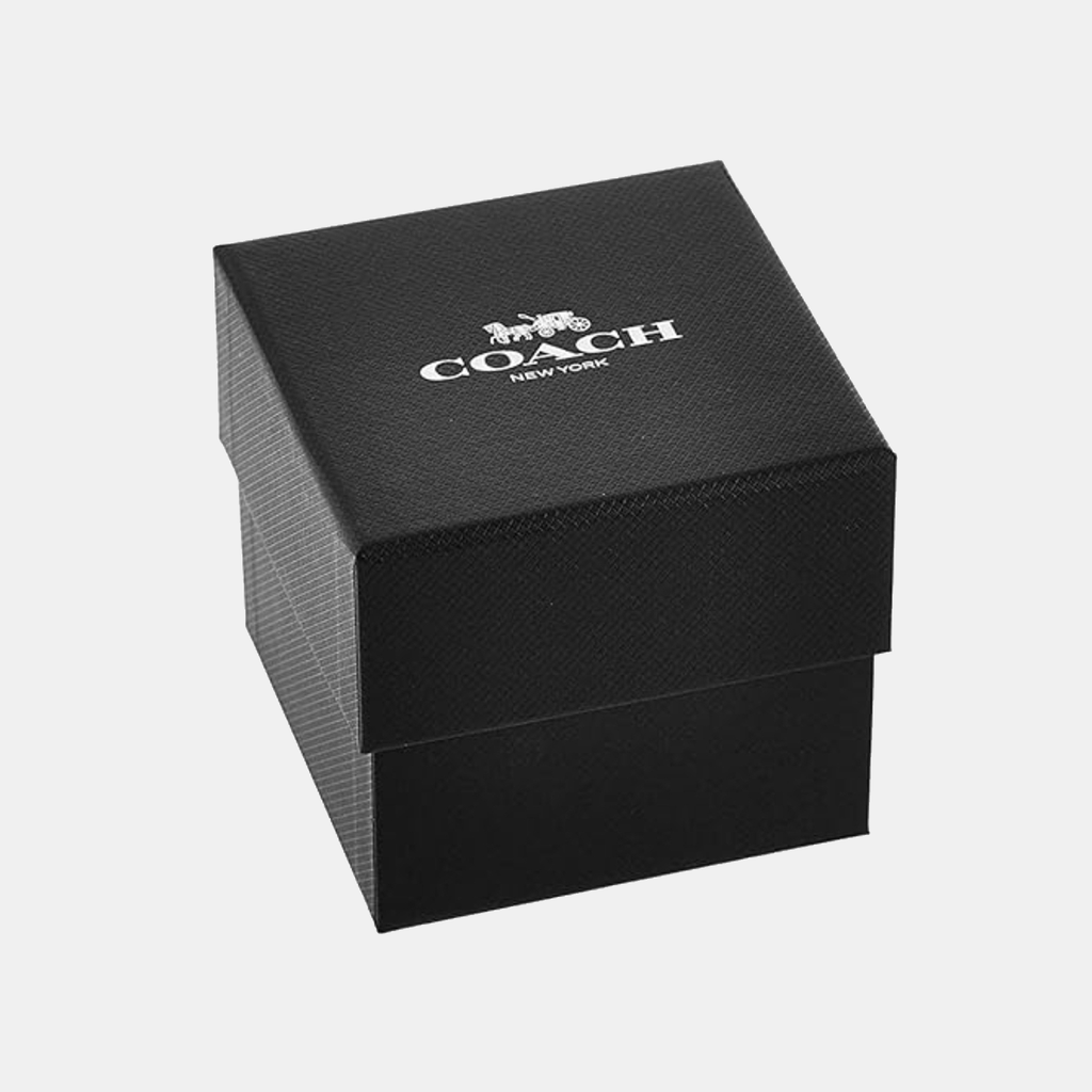 Coach Stainless Steel Beige Mother Of Pearl watch