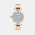 Coach Women Round Light Grey Mother Of Pearl watch