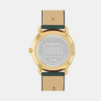 Elliot Women Quartz Gold Dial Analog Leather Watch 14504202