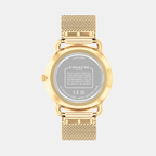 Coach Women Round Silver watch