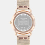 Elliot Women Quartz Silver & White Dial Analog Stainless Steel Watch 14504209