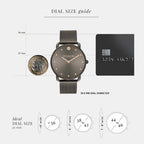 Coach Women Round Grey watch