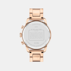 Coach Women Round Rose Gold watch