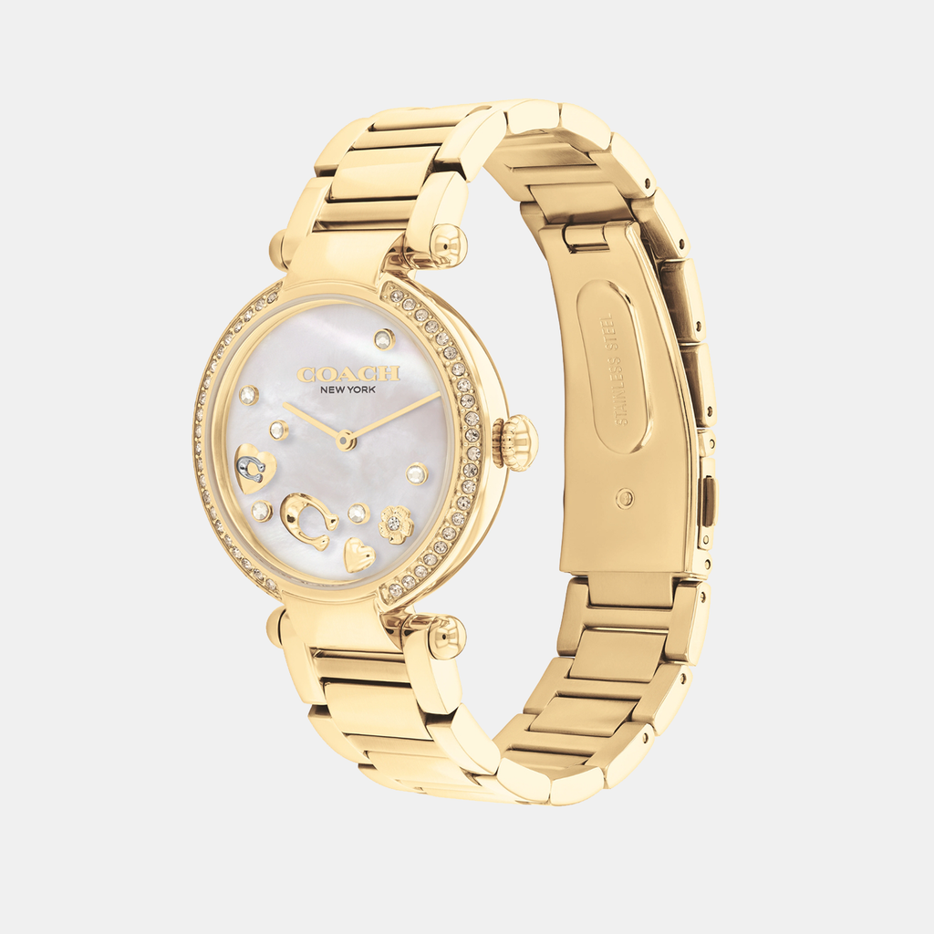 Coach 34 mm Round Quartz watch