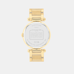 Coach Women Round White Mother Of Pearl watch