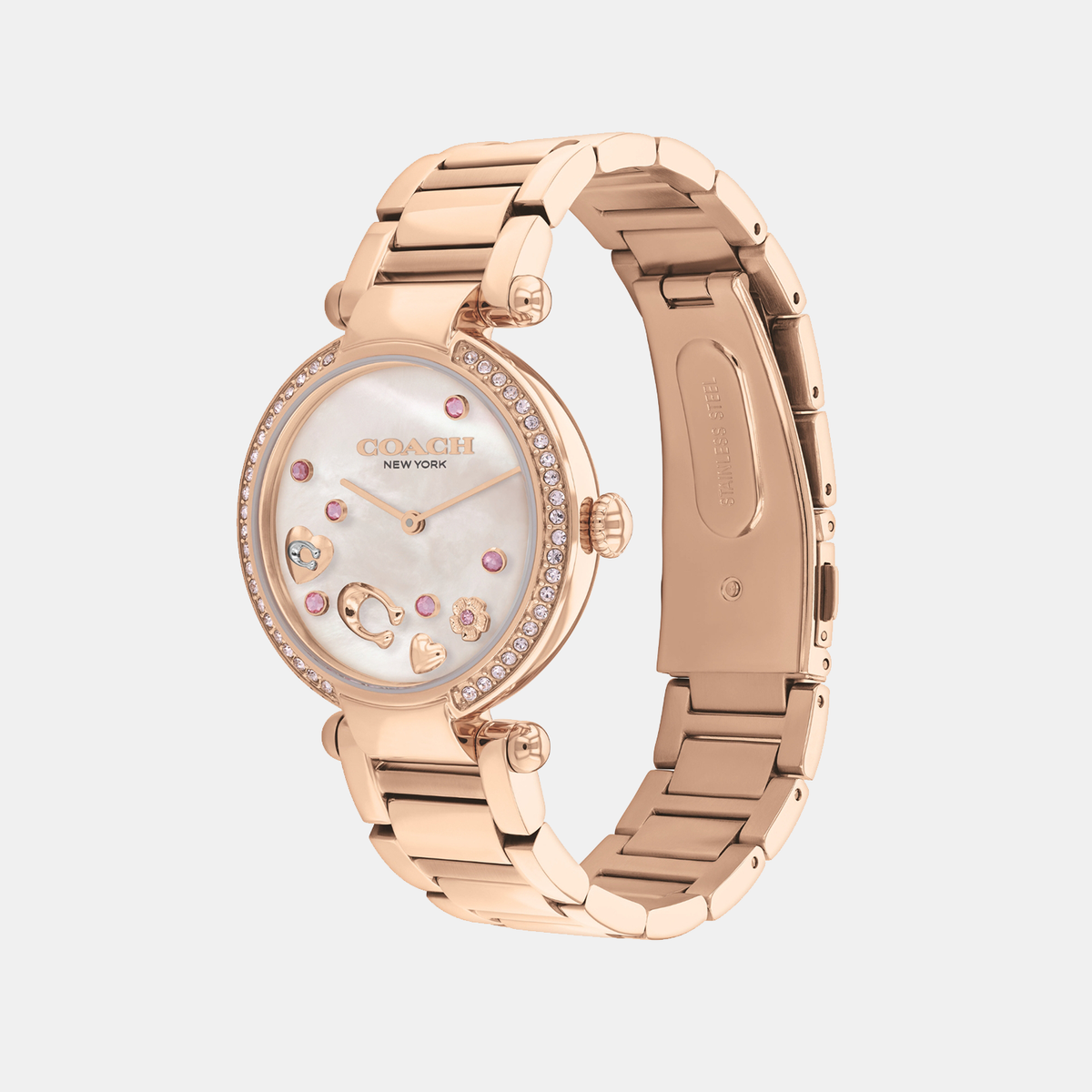 Coach 34 mm Round Quartz watch