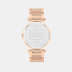 Coach Women Round Pink Mother Of Pearl watch