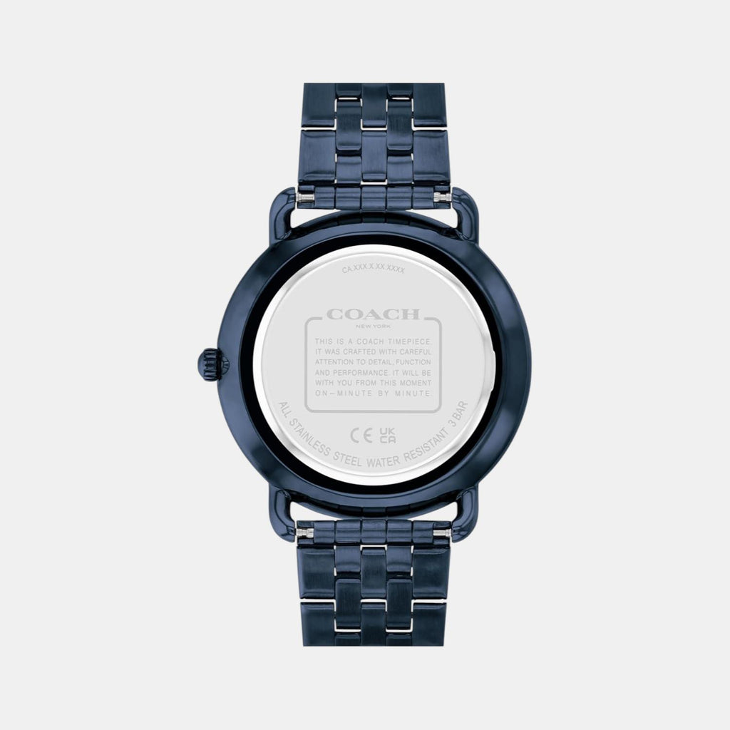 Elliot Women Quartz Blue Dial Analog Stainless Steel Watch 14504297