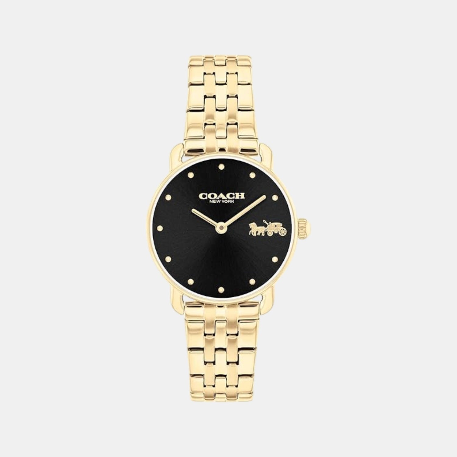 Coach Elliot Women Quartz Black Dial Analog Stainless Steel Watch 14504302