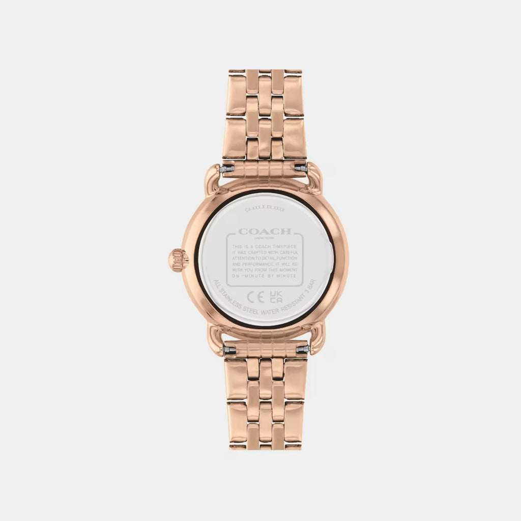 Elliot Women Quartz Rose Gold Dial Analog Stainless Steel Watch 14504303