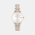 Coach Round Silver Analog watch