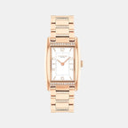 Reese Women Quartz White Dial Analog Stainless Steel Watch 14504317