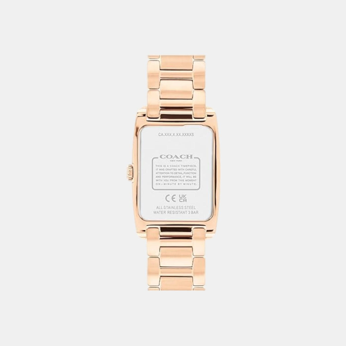 Reese Women Quartz White Dial Analog Stainless Steel Watch 14504317