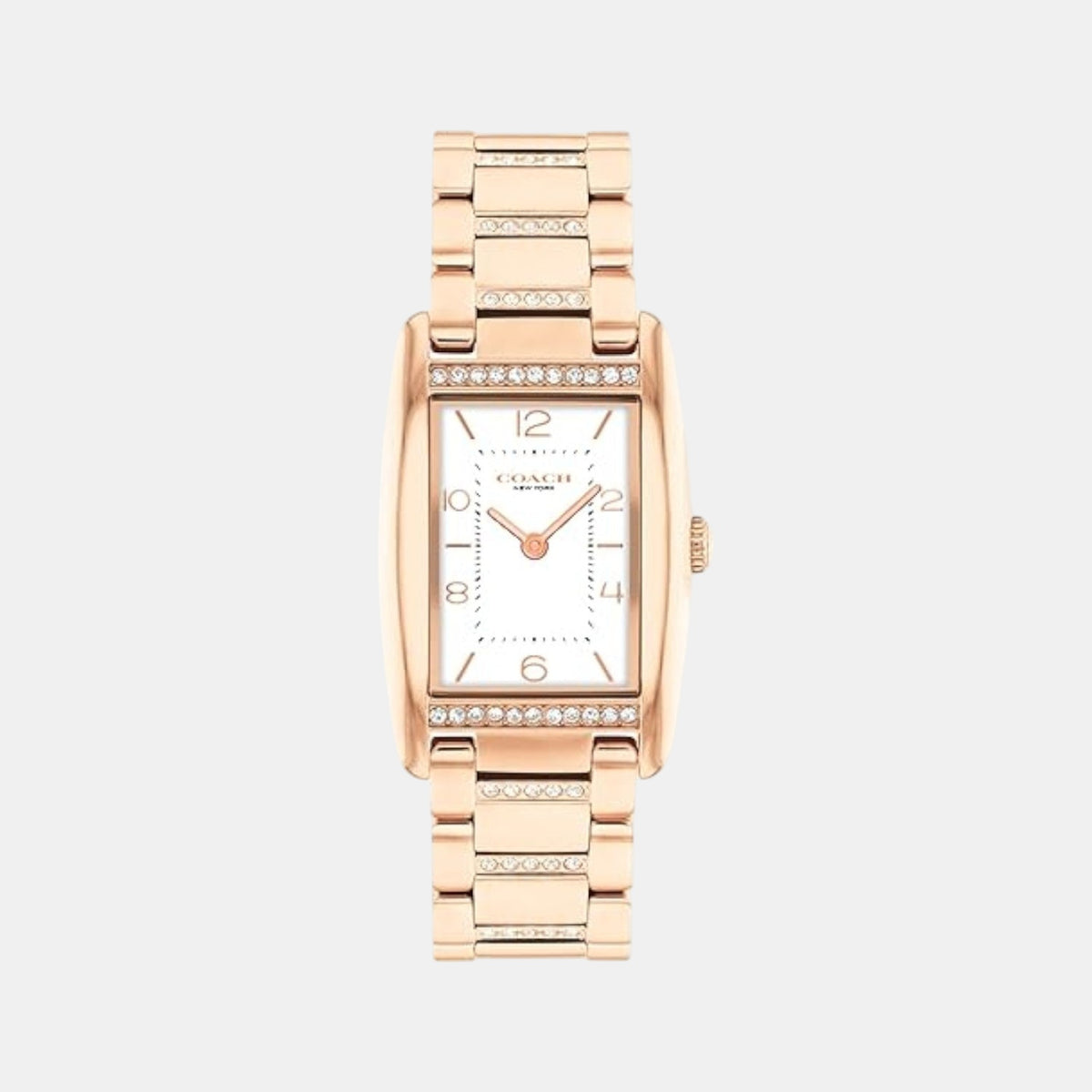 Reese Women Quartz White Dial Analog Stainless Steel Watch 14504317