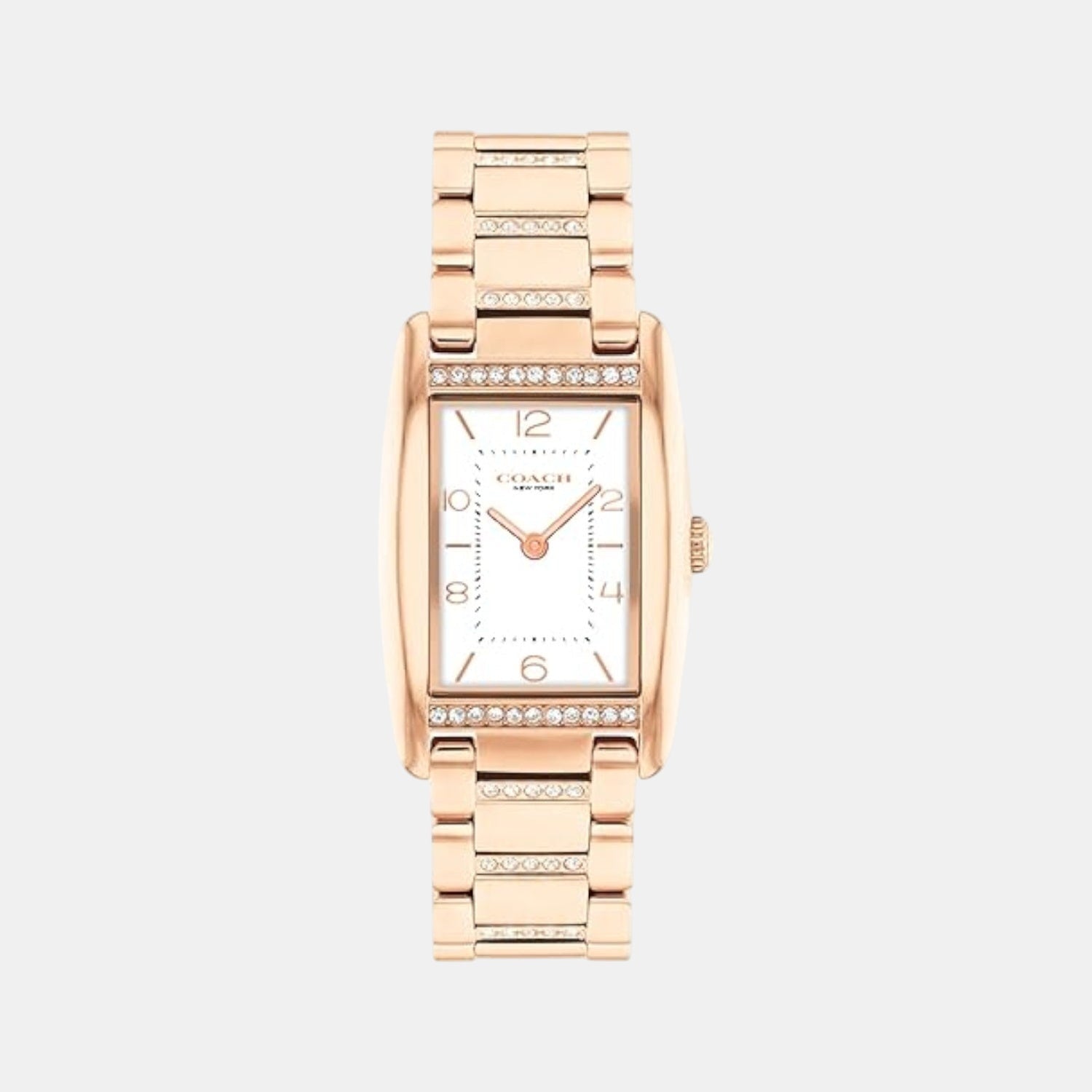 Reese Women Quartz White Dial Analog Stainless Steel Watch 14504317
