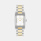 Reese Women Quartz White Dial Analog Stainless Steel Watch 14504318