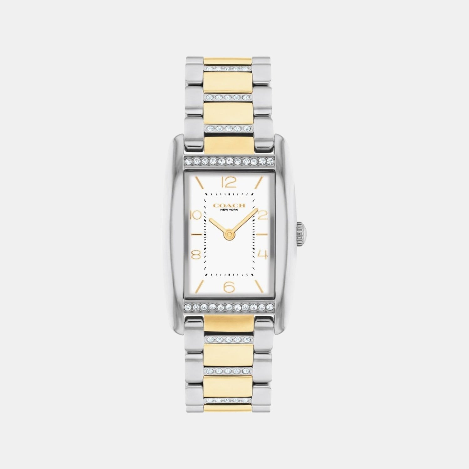 Reese Women Quartz White Dial Analog Stainless Steel Watch 14504318