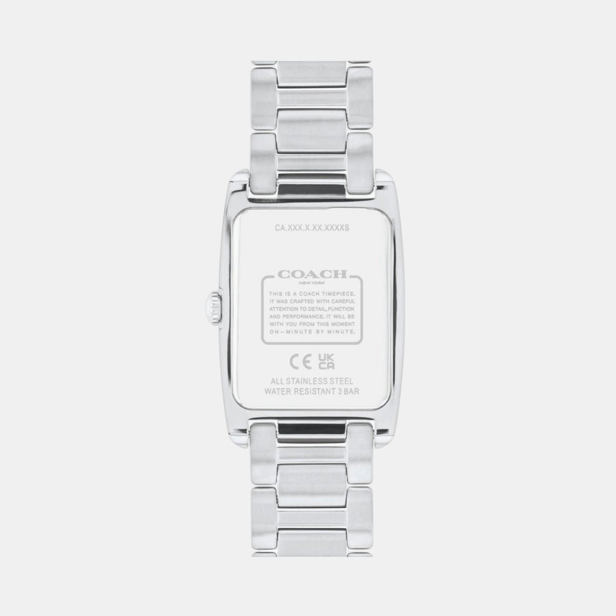 Reese Women Quartz White Dial Analog Stainless Steel Watch 14504318