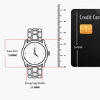 Reese Women Quartz White Dial Analog Stainless Steel Watch 14504318