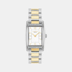 Reese Women Quartz White Dial Analog Stainless Steel Watch 14504318