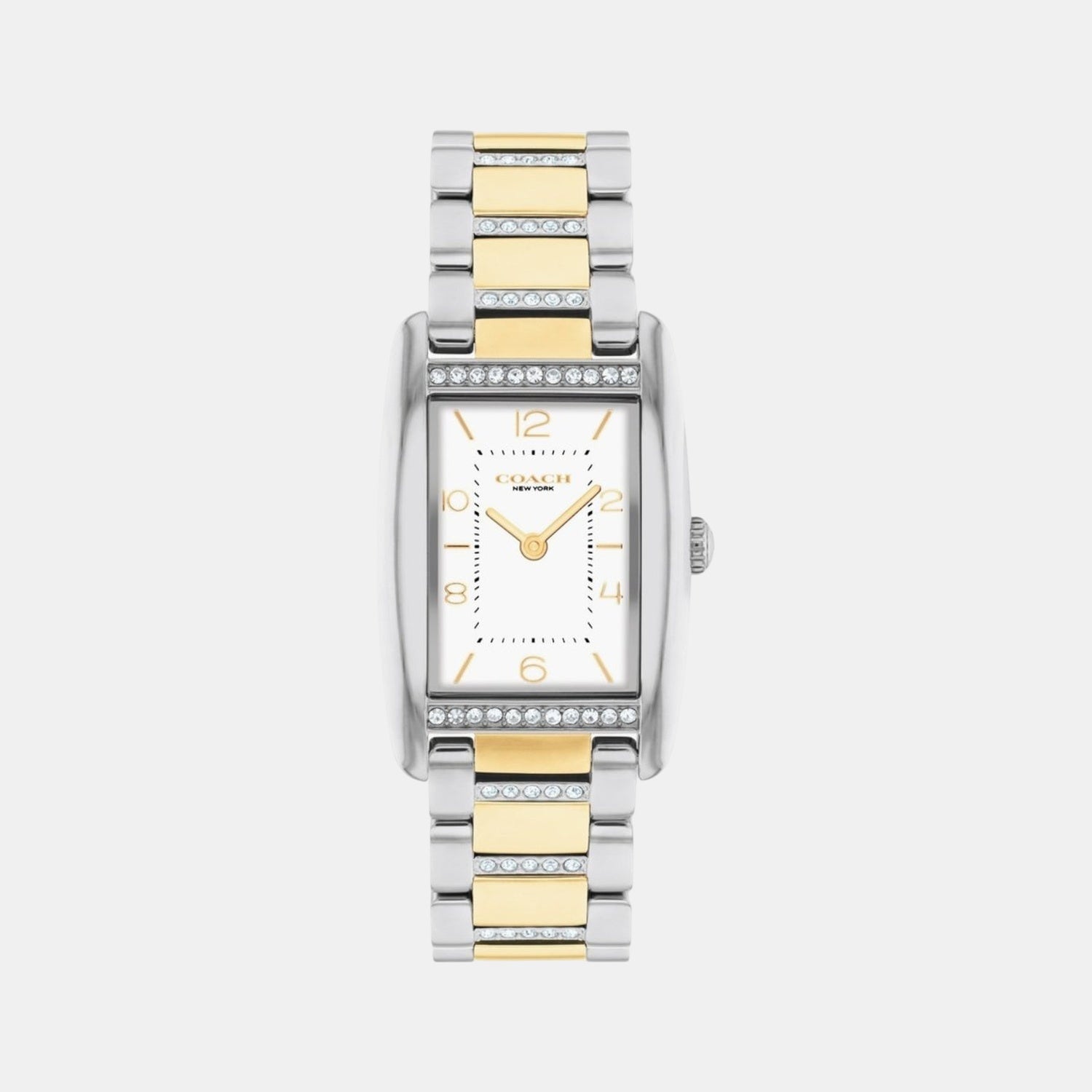 Reese Women Quartz White Dial Analog Stainless Steel Watch 14504318