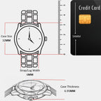 Coach Stainless Steel Round watch