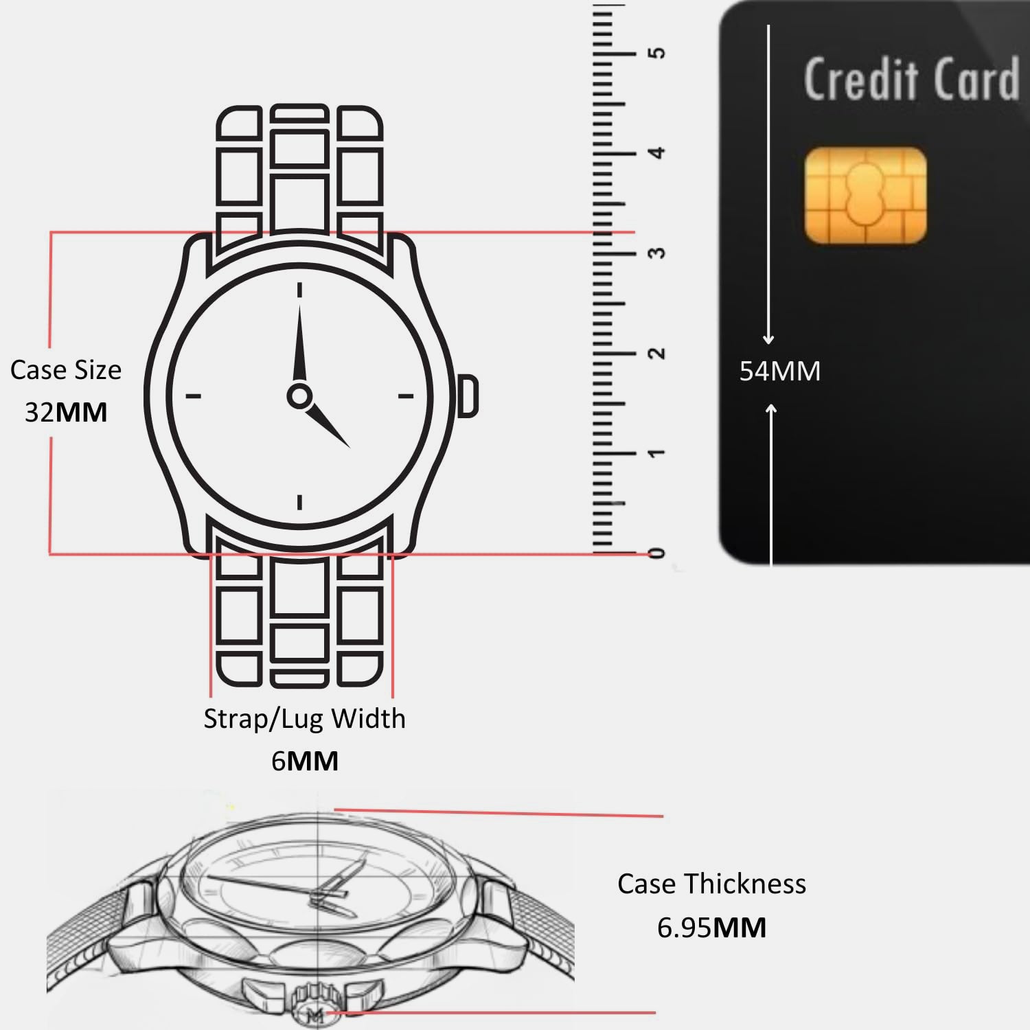 Coach Stainless Steel Round watch