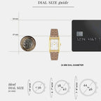 Reese Women Quartz White Dial Analog Leather Watch 14504355