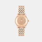 Coach Round Rose Gold Analog watch