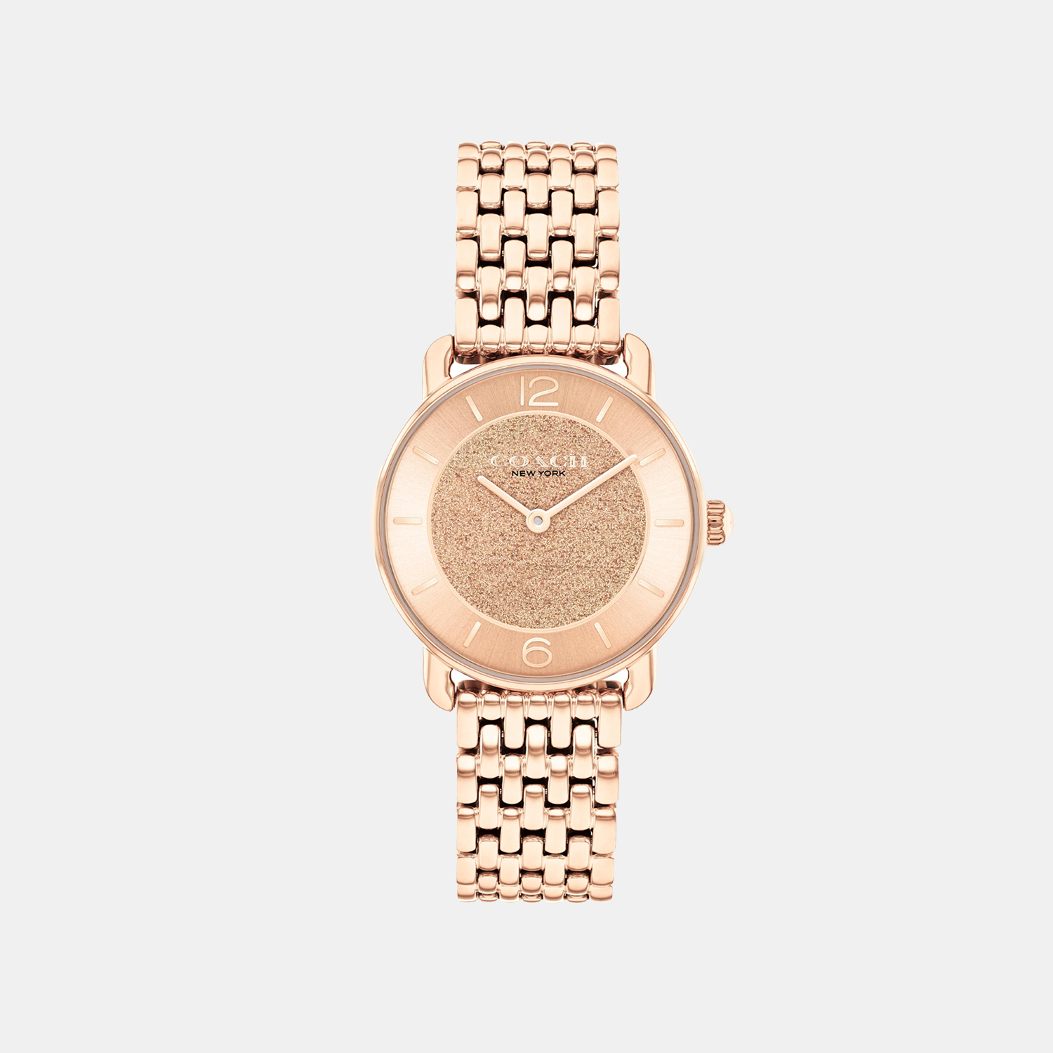 Coach Round Rose Gold Analog watch
