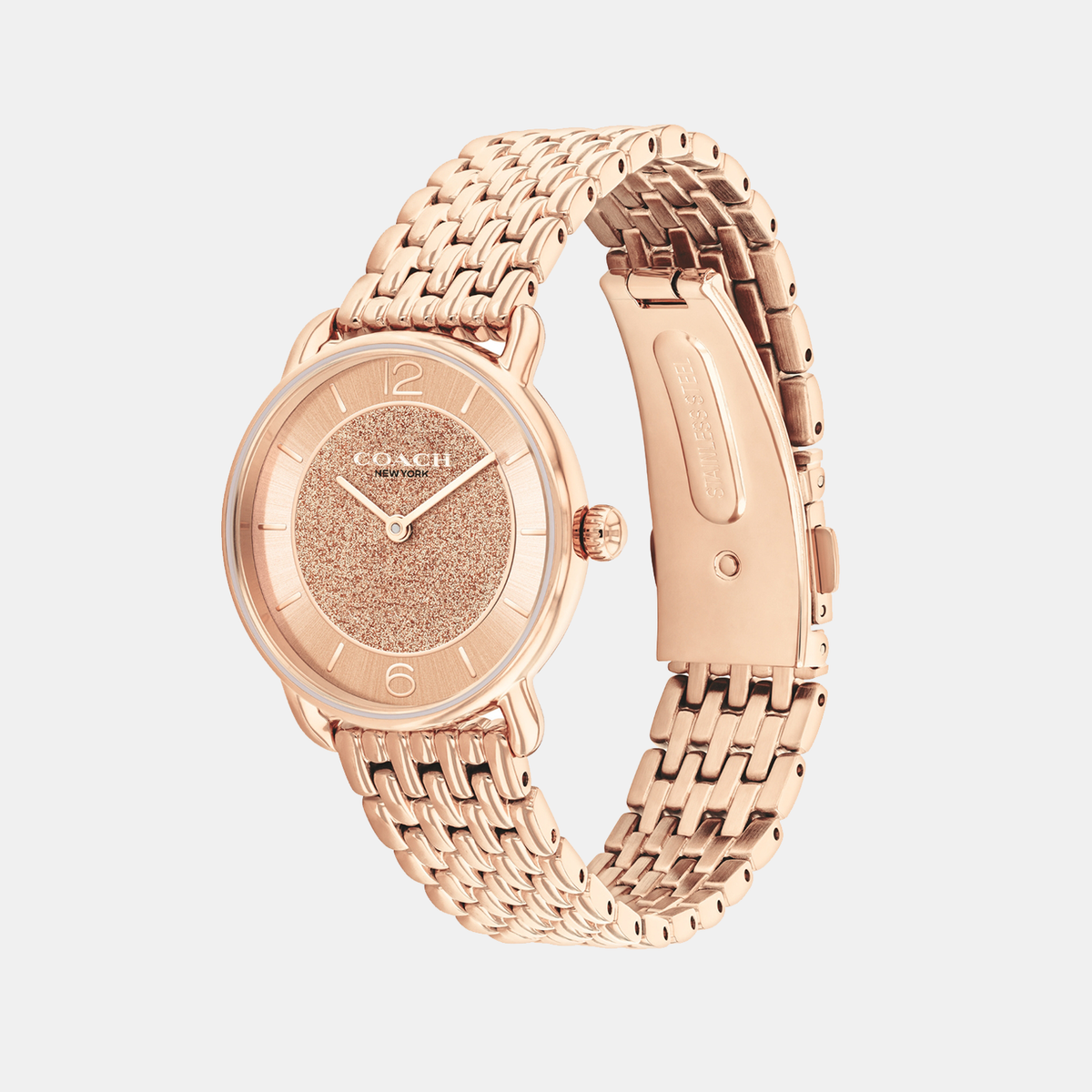 Coach Stainless Steel Round watch