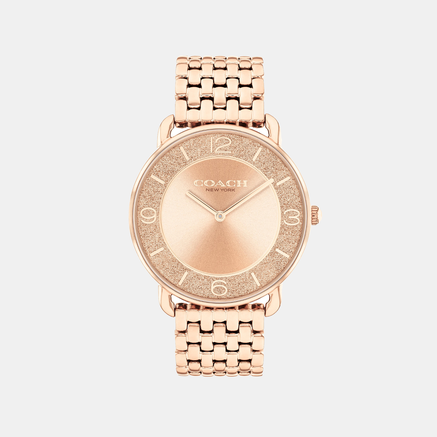 Coach Round Rose Gold Analog watch