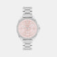 Kitt Women Quartz Blush Dial Multi-Function Stainless Steel Watch 14504392