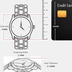 Kitt Women Quartz Blush Dial Multi-Function Stainless Steel Watch 14504392