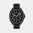 Coach Tonneau Black Multi-Function watch