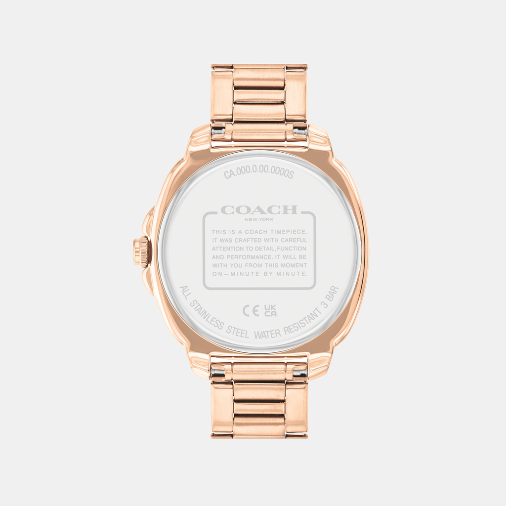 Coach Women Tonneau Blush watch